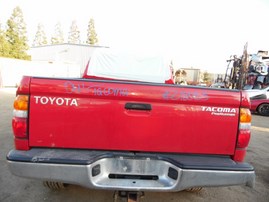 2004 TOYOTA TACOMA PRERUNNER XTRA CAB RED 2.7L AT 2WD Z18053